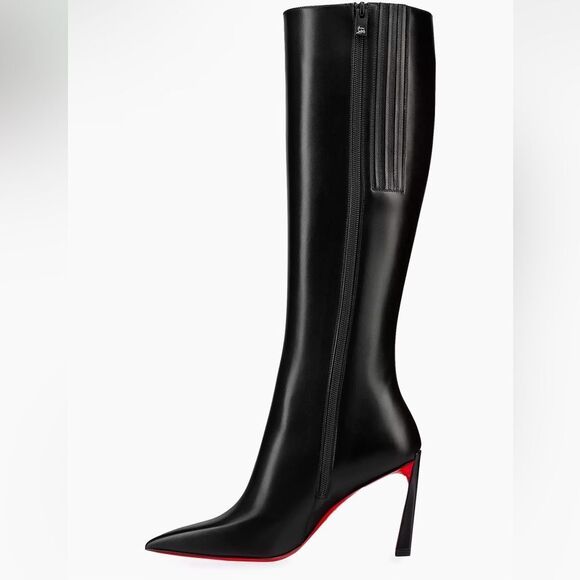 NEW Christian Louboutin Knee-High Boots 8.5 - Picture 1 of 9